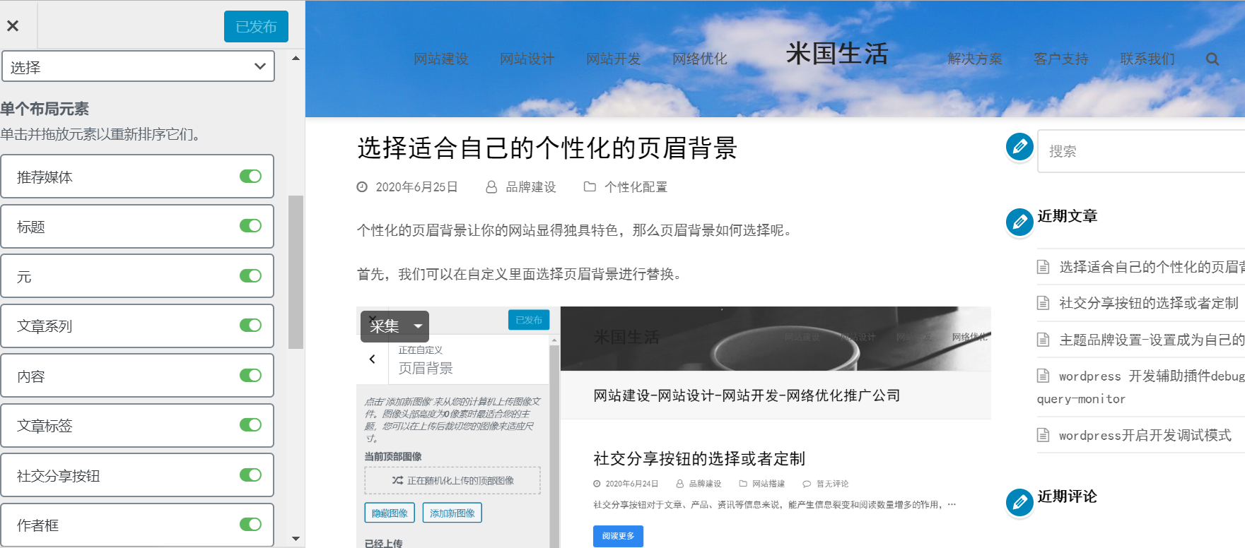 Website article layout customization-brand-SEO-public opinion-optimization-米国生活