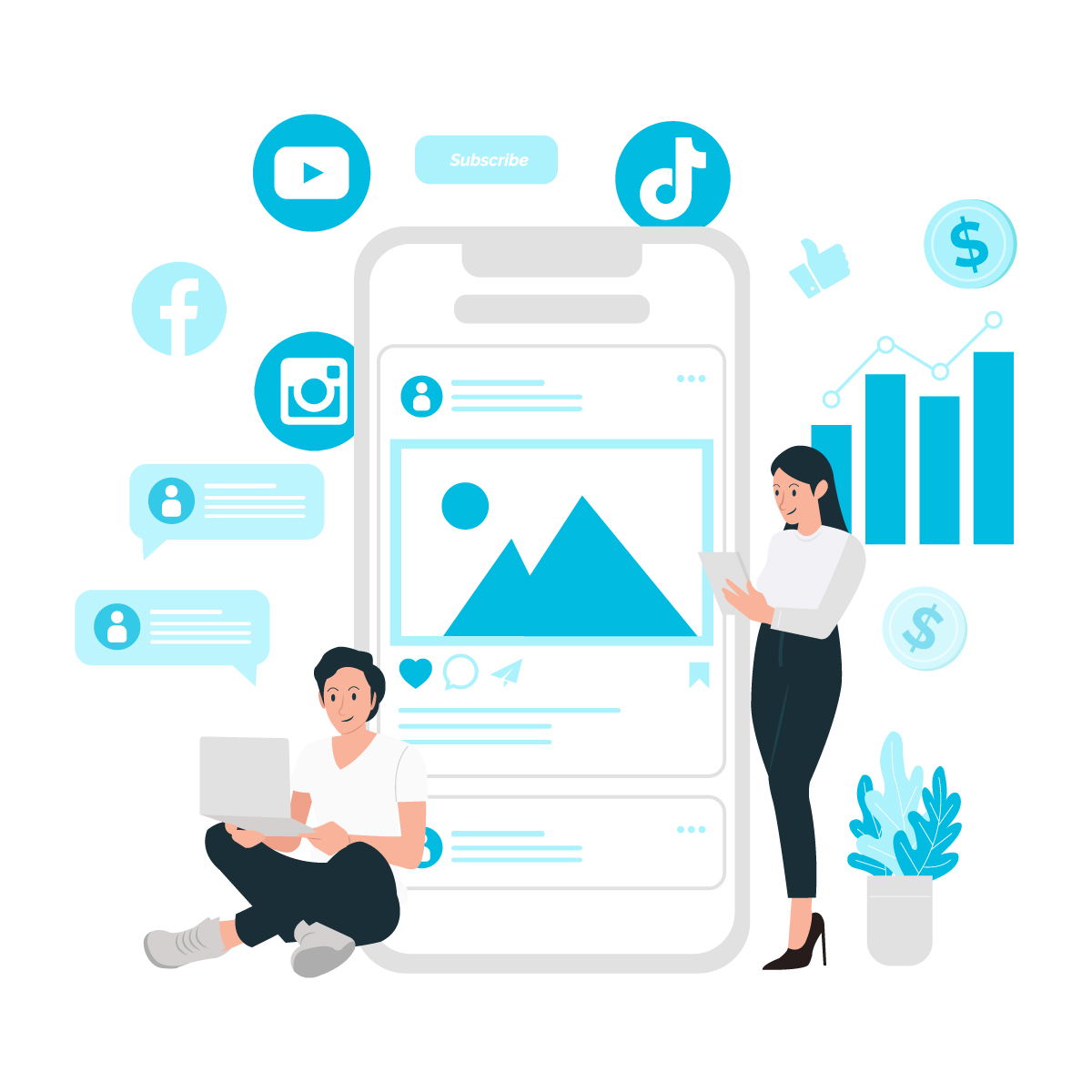 Social Marketing Marketing Image Marketing - Brand - SEO - Public Opinion - Optimization -米国生活