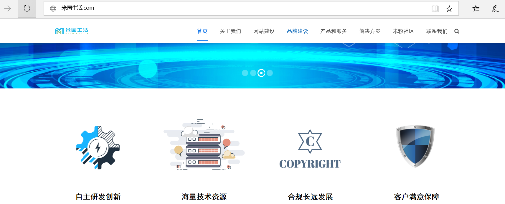 SEO-网站域名访问-米国生活品牌