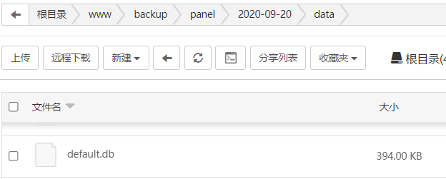 The specified domain name you added has been bound to -panel-backup